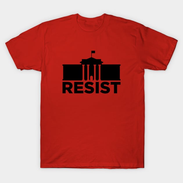 RESIST WH T-Shirt by Digiconvo